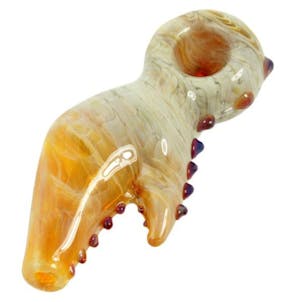 Photo of 4" Full Wrap & Rake Glass Claw Spoon