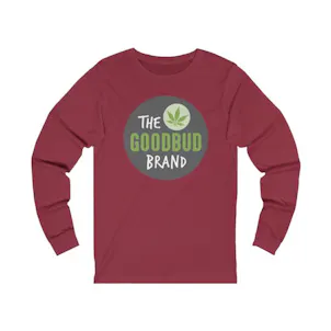 Photo of The Goodbud Brand “Chill” Logo Men’s Long Sleeve Shirt