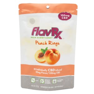 Photo of CBD Peach Rings 100mg