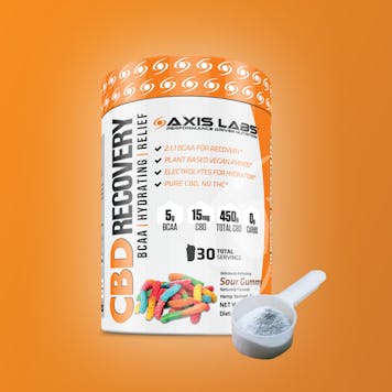 Photo of CBD Recovery BCAA 30 Servings Sour Gummy