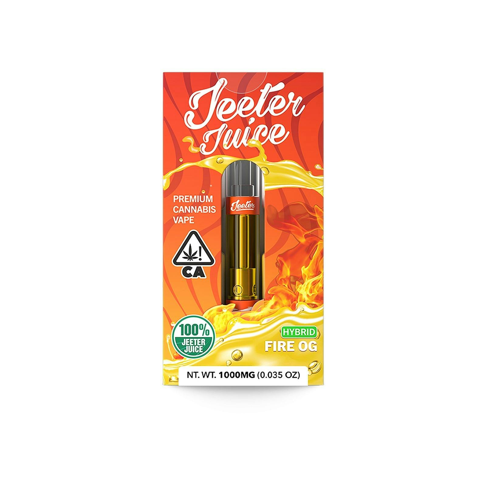 Jeeter: Fire OG Jeeter Juice Vape Cartridge | Leafly