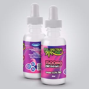 Photo of Full Spectrum CBD Oil (1500mg)