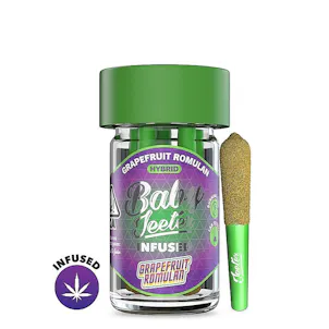 Photo of Grapefruit Romulan Infused Baby Jeeter 5 Pack 2.5G