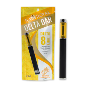 Photo of R.A. Royal Delta-8 Vape Pen: Golden Pineapple (Sativa)