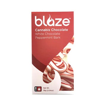 Photo of Blaze Chocolate Bar Peppermint Bark | Up To 50mg THC