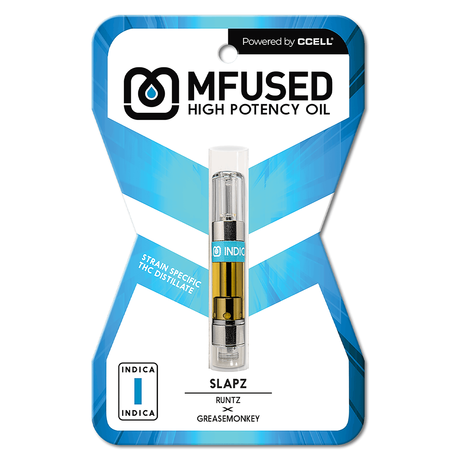 MFUSED Slapz Strain Specific Distillate Cartridge Leafly