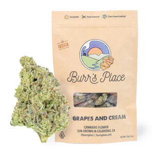 Photo of Grapes & Cream - 28g Bag