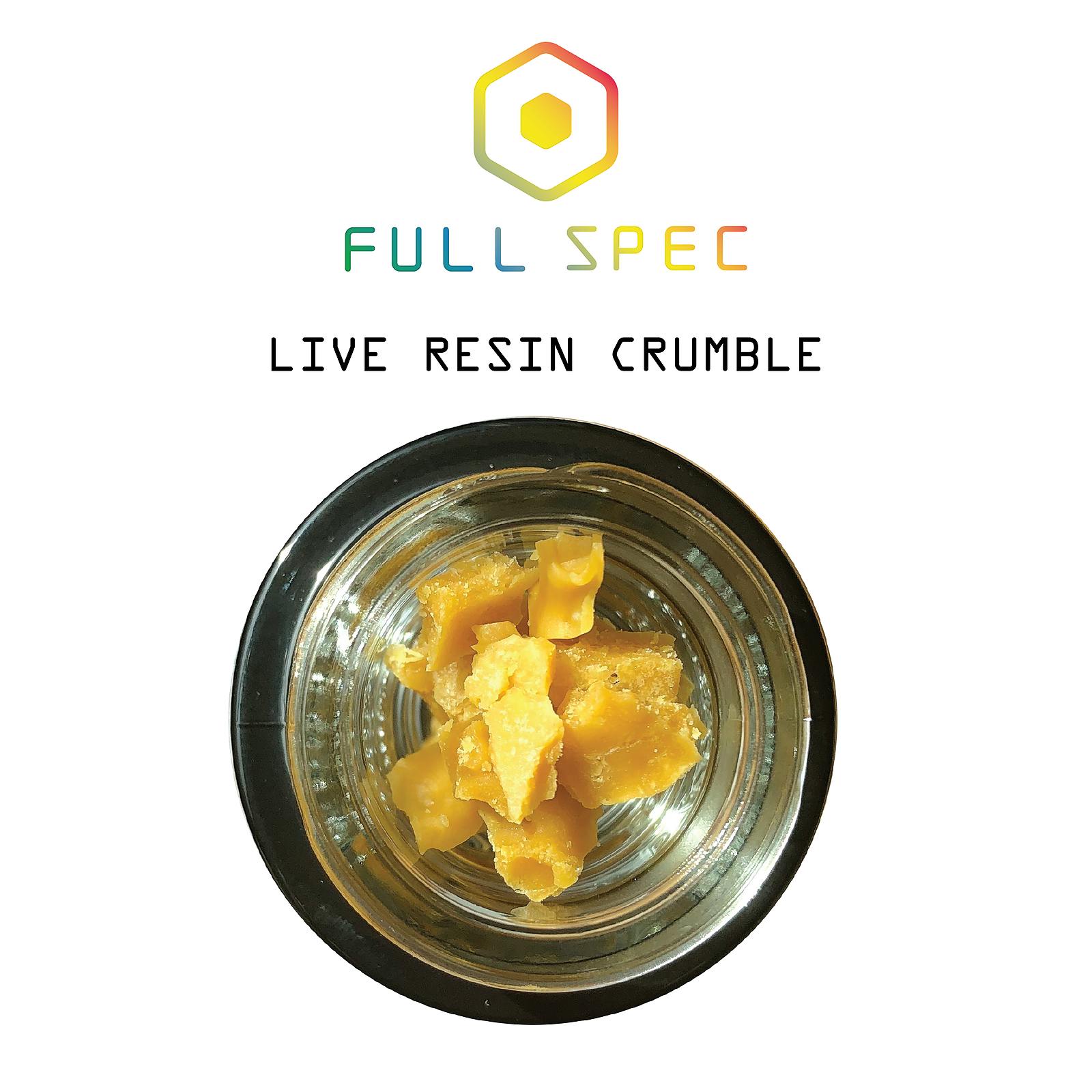 Full Spec Candy Glue Live Resin Crumble Leafly