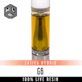 G6 100% Live Resin Cartridge 1 Gram