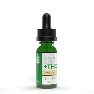 Photo of THC Boosted Full Spectrum Tincture Vanilla Flavor
