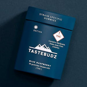 Photo of Blue Raspberry Sativa Rosin Gummies | THC |