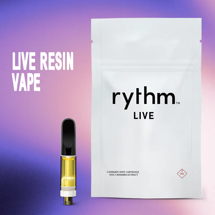 RYTHM: RYTHM | Cherry Pie | Live Resin Vape Cartridge | Indica | 500mg |  Leafly