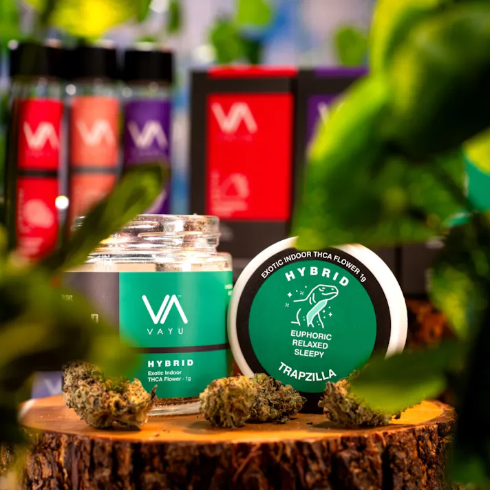 VAYU: Trapzilla Strain - Hybrid - Exotic Boutique Indoor THCA