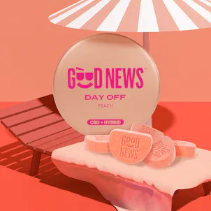 Photo of Day Off Peach Gummies with CBD