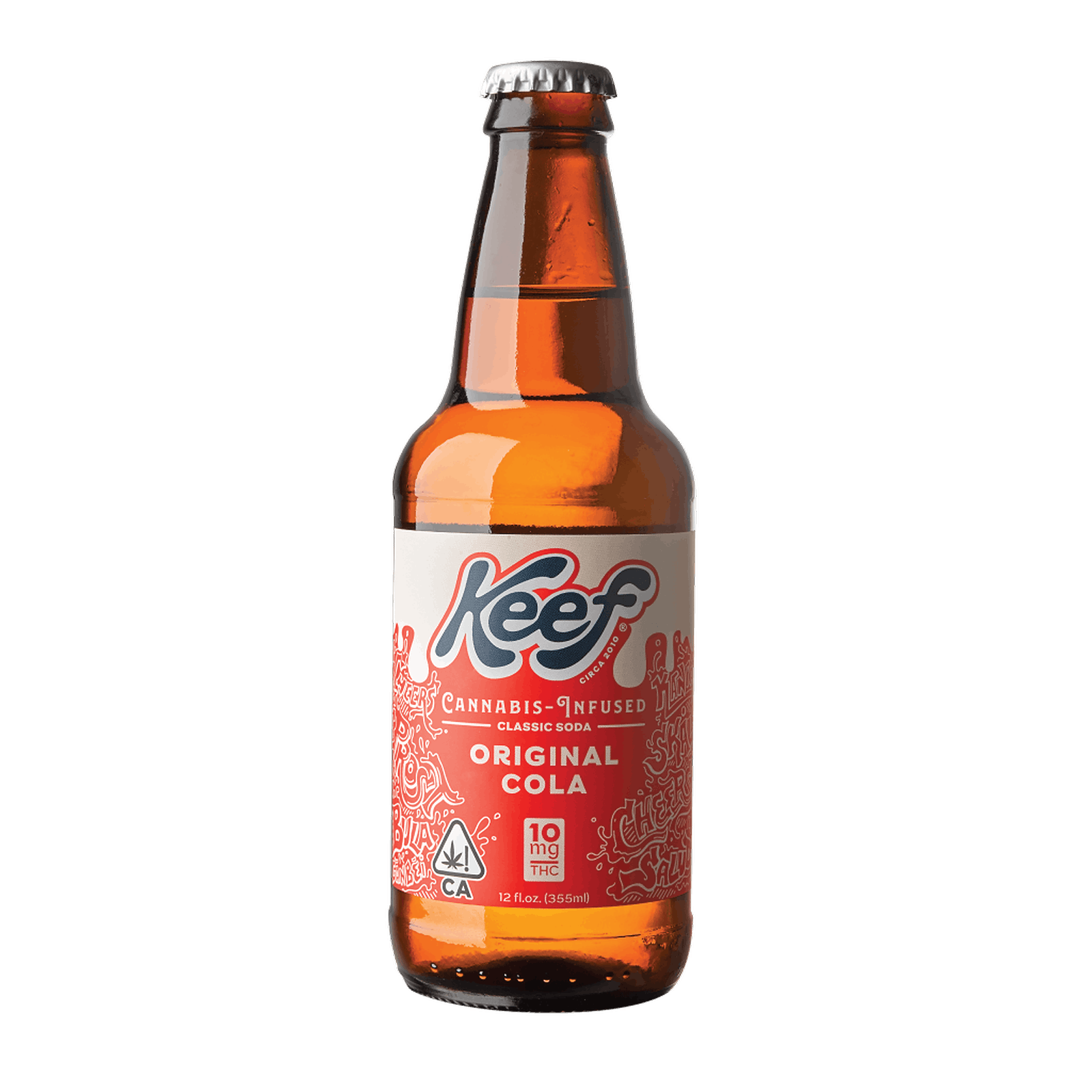 Keef Brands Keef Classic Soda Original Cola 10mg Leafly