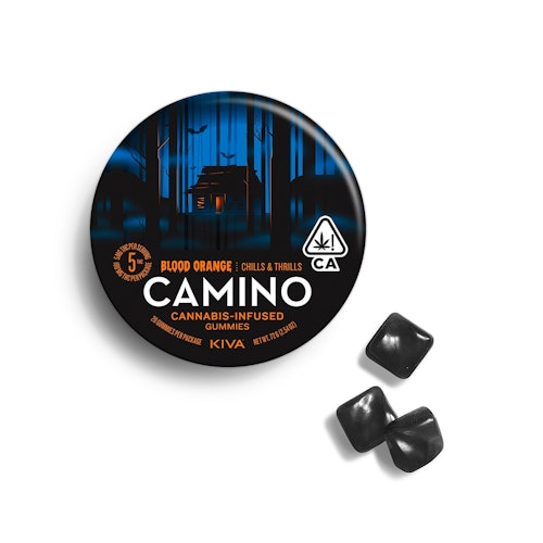 Kiva: Camino Sours Halloween Blood Orange Gummies | Leafly