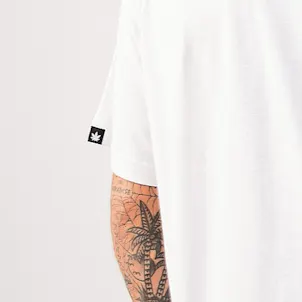 Photo of Afends Mens Classic - THC Essential - Hemp Retro T-Shirt - White