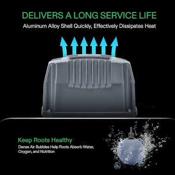 Photo of VIVOSUN 5 Gallon DWC Hydroponic System Kit (4 Bucket, Black)