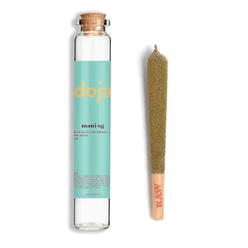 Photo of Delta 8 THC Infused Pre-Roll With Kief (Maui OG) 1 gram