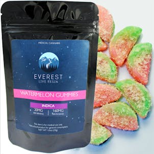 Photo of Watermelon Gummies, Indica 160mg THC