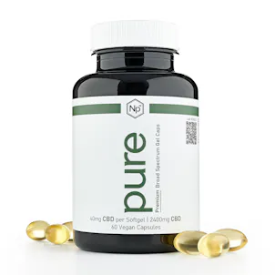 Photo of Pure CBD Capsules - Vegan Certified