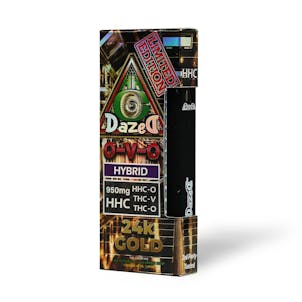 Photo of 24k Gold HHC-O + THCV + THC-O Disposable — 1 Gram