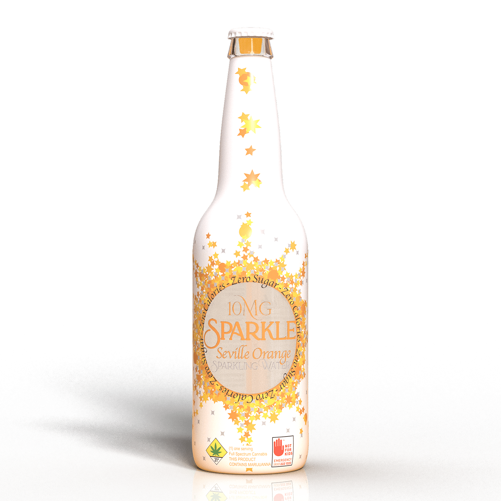 Fractal Infused 10mg Seville Orange Sparkle Full Spectrum Sparkling 