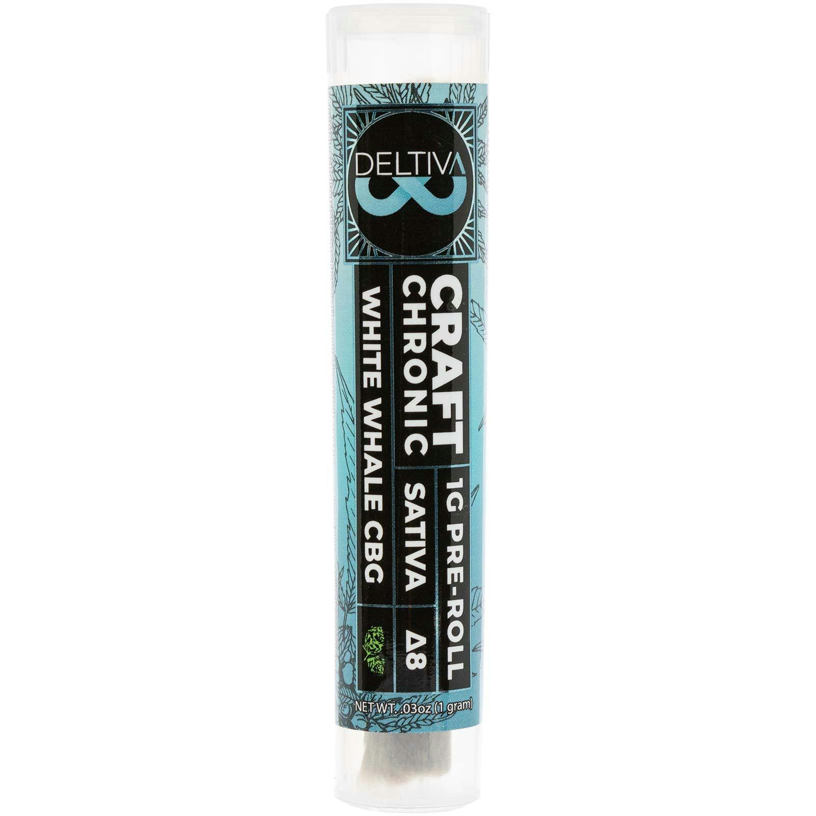 Waterbeds 'n' Stuff Deltiva Craft Chronic 1 Gram White Whale CBG Delta