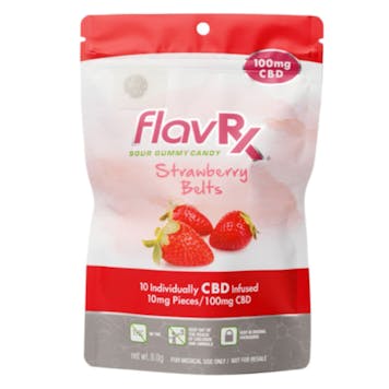 Photo of CBD Strawberry Belts 100mg