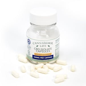 Photo of CBD Isolate Capsules: 100mg Each (3,000mg/Bottle)