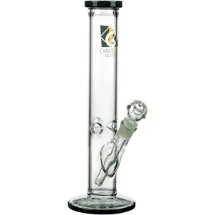 Photo of Diamond Glass 13" Classic Straight Tube Bong