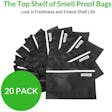 Product image for Smell Proof Bags - Heat Sealable Mylar Bags by Formline Supply