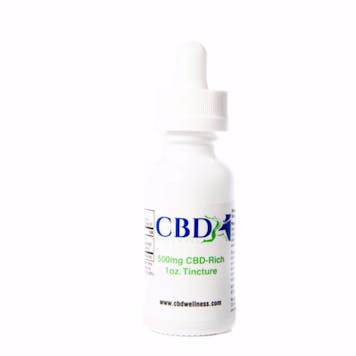 Photo of CBD Wellness 500mg CBD-Rich 1oz Tincture