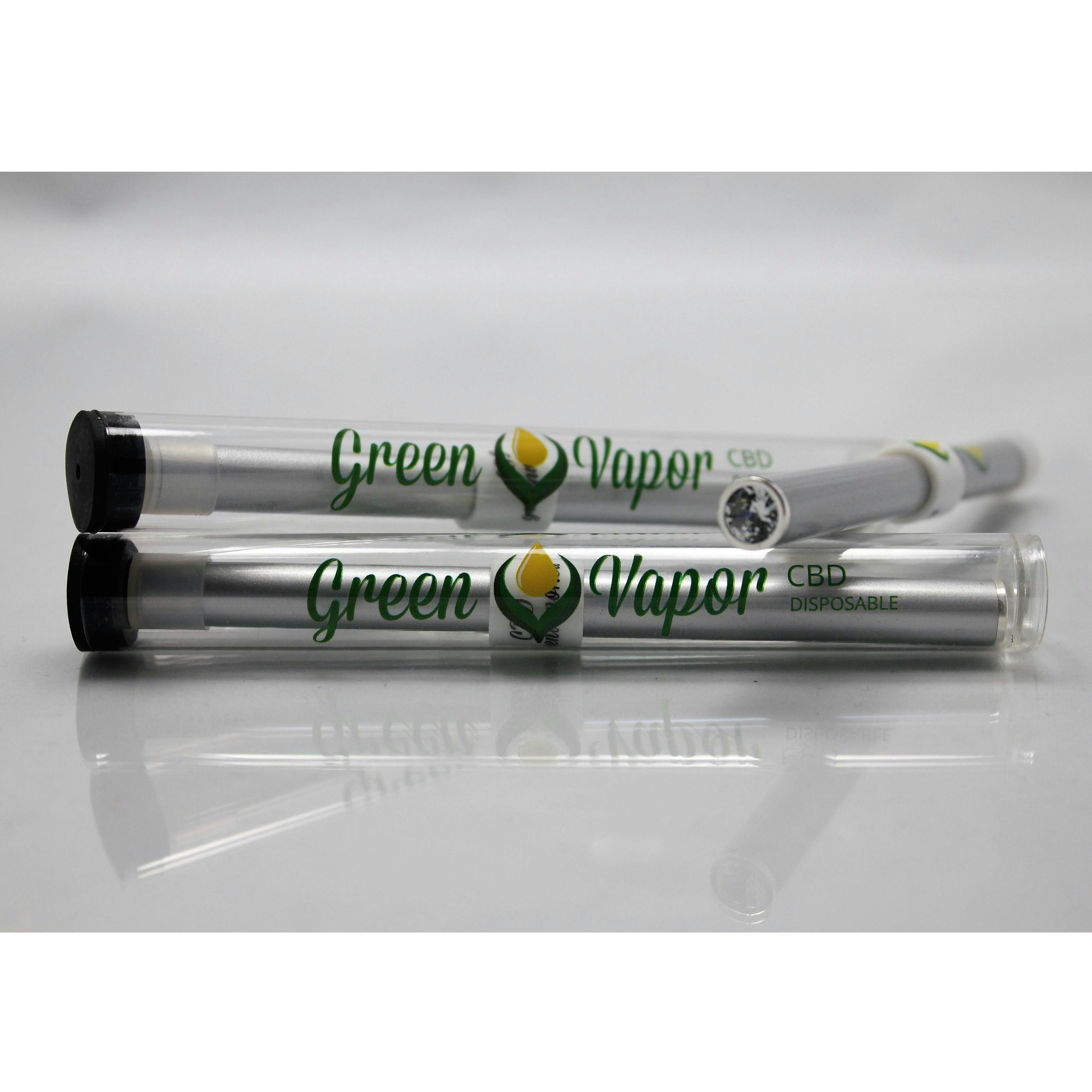 Green vapor cbd disposable