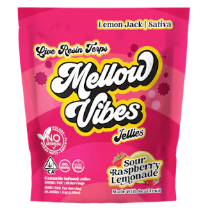 Photo of Mellow Vibes Sour Raspberry Lemonade 10 Pack 100mg