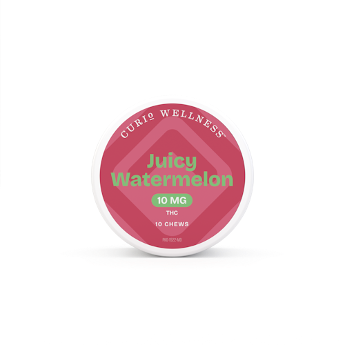 Juicy Watermelon Chews | 100mg | 10pk
