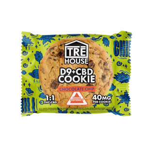 Photo of TRE House Delta-9 THC + CBD Cookie: Chocolate Chip - 20mg