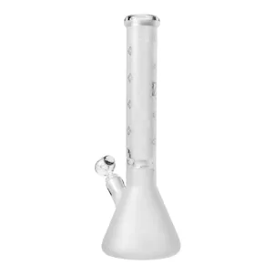 Photo of 15" Heavy 7mm Beaker Bong Sandblasted Frosted, by Diamond Glass