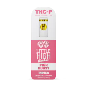 Photo of Little High Signature - THC-P Indica - Pink Burst - 1 Gram Disposable Pen