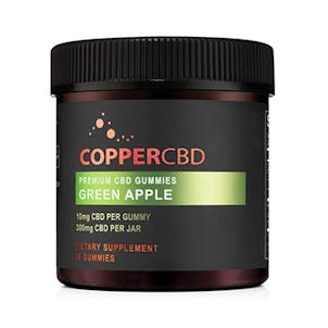 Photo of COPPER CBD GUMMIES - GREEN APPLE