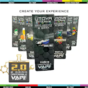 Photo of 2-Gram Disposable Vape – Vape Builder – Choose Your Cannabinoid Blend & Pick Your Live Resin Terpene