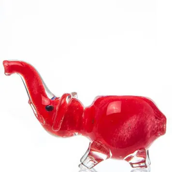 Photo of "Mini Glass Elephant" Hand Pipe