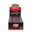 Product image for POP Papers - Rolling Papers w/ Flavor Filter Tips - Strawberry Jam - King Size