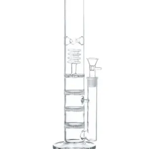 Photo of 17" Triple Honeycomb Perc to Quad Circ Perc Bong