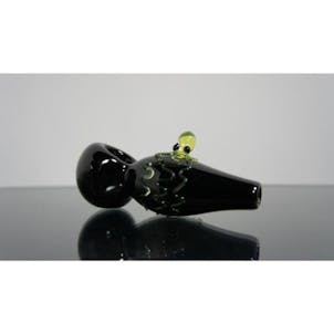 Photo of "Illuminati Glow Critter" Glass Spoon Pipe- Octopus