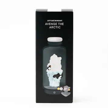 Photo of "Avenge the Arctic" Puffco Peak Glass Attachment