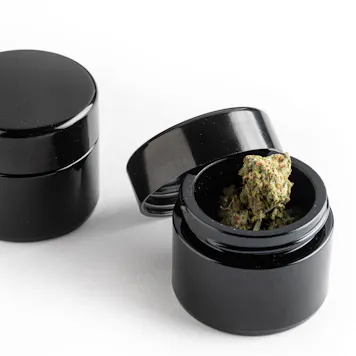 Photo of 1 fl oz 30ml Ultraviolet Glass Jars/ 2 pack