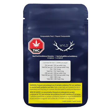 Photo of Huckleberry Hybrid Enhanced Gummies | 2pc