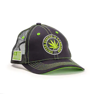 Photo of United States of Cannabis Mesh Trucker's Cap