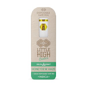Photo of Little High - Delta-8 Indica - Honeydew Haze - 1 Gram Disposable Pen